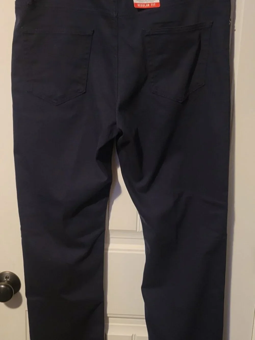 Izod Comfort Stretch Supersoft Knit Jeans Mens 36x29 Blue Soft Touch NEW